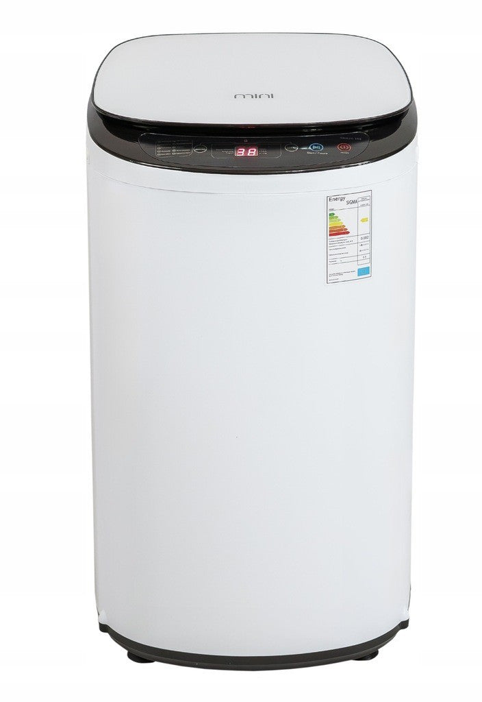 Pralko wirówka z GRZAŁKĄ WODY AUTOMAT 1500W 3,5kg Pralka wirnikowa Turystyczna — zdjęcie 2