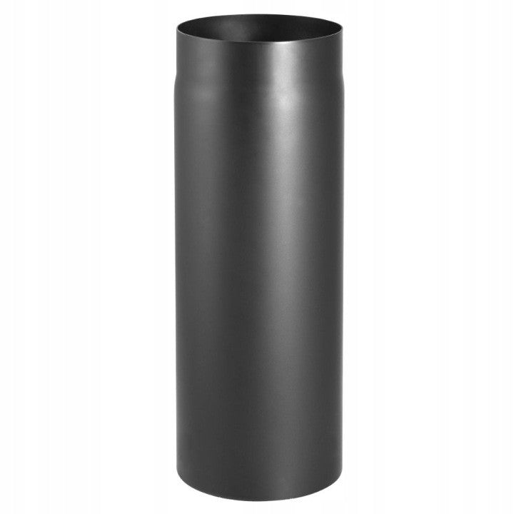RURA SPALINOWA DŁUGOŚĆ 50 CM FI 120 MM CZARNA BLACHA 2 MM RURA KOMINOWA