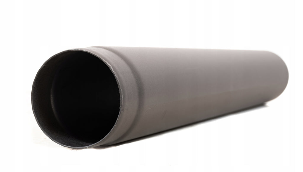 RURA SPALINOWA ŻAROODPORNA DYMOWA DO PIECA KOMINKA 1M STALOWA FI 130mm — zdjęcie 3
