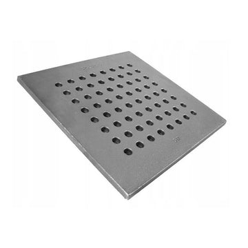 Ruszt żeliwny do kominka 32 × 32,5 cm
