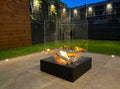 Biokominek wolnostojący Sunset Garden czarny – aranżacja producenta