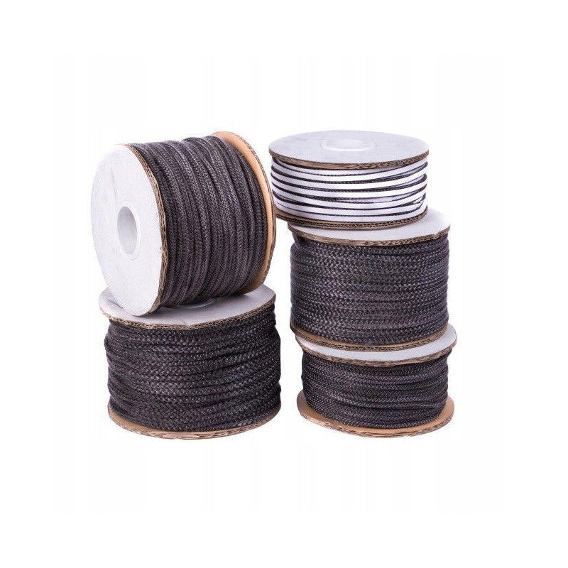 Sznur uszczelniający żaroodporny do kominka Ø8 mm na szpuli