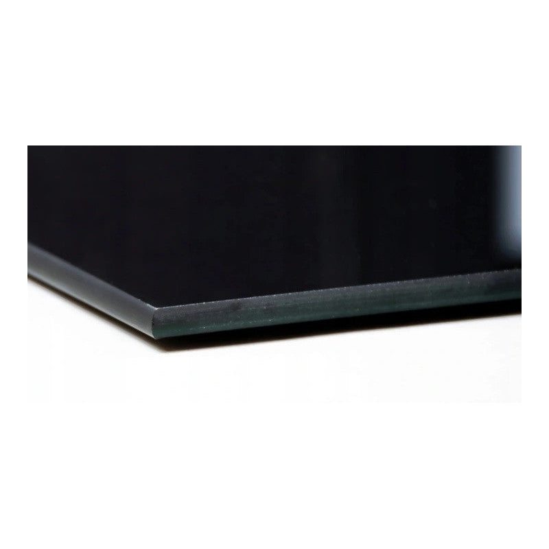 Podstawa szklana 100 × 80 cm czarna – detal