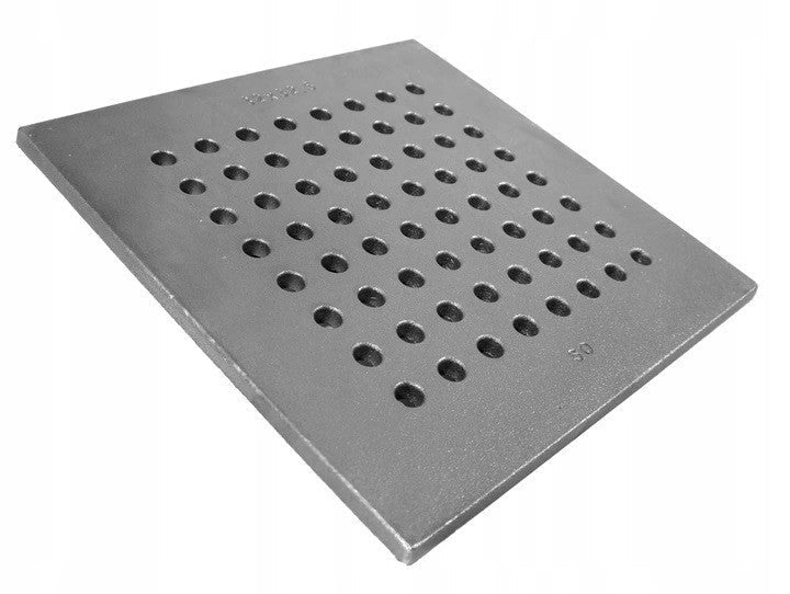 Ruszt żeliwny do kominka 32 × 32,5 cm