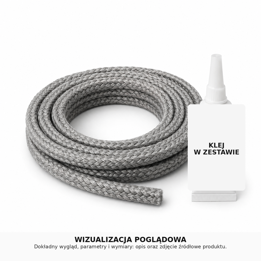 Zestaw uszczelniający 6 mm – wizualizacja poglądowa, parametry w opisie produktu