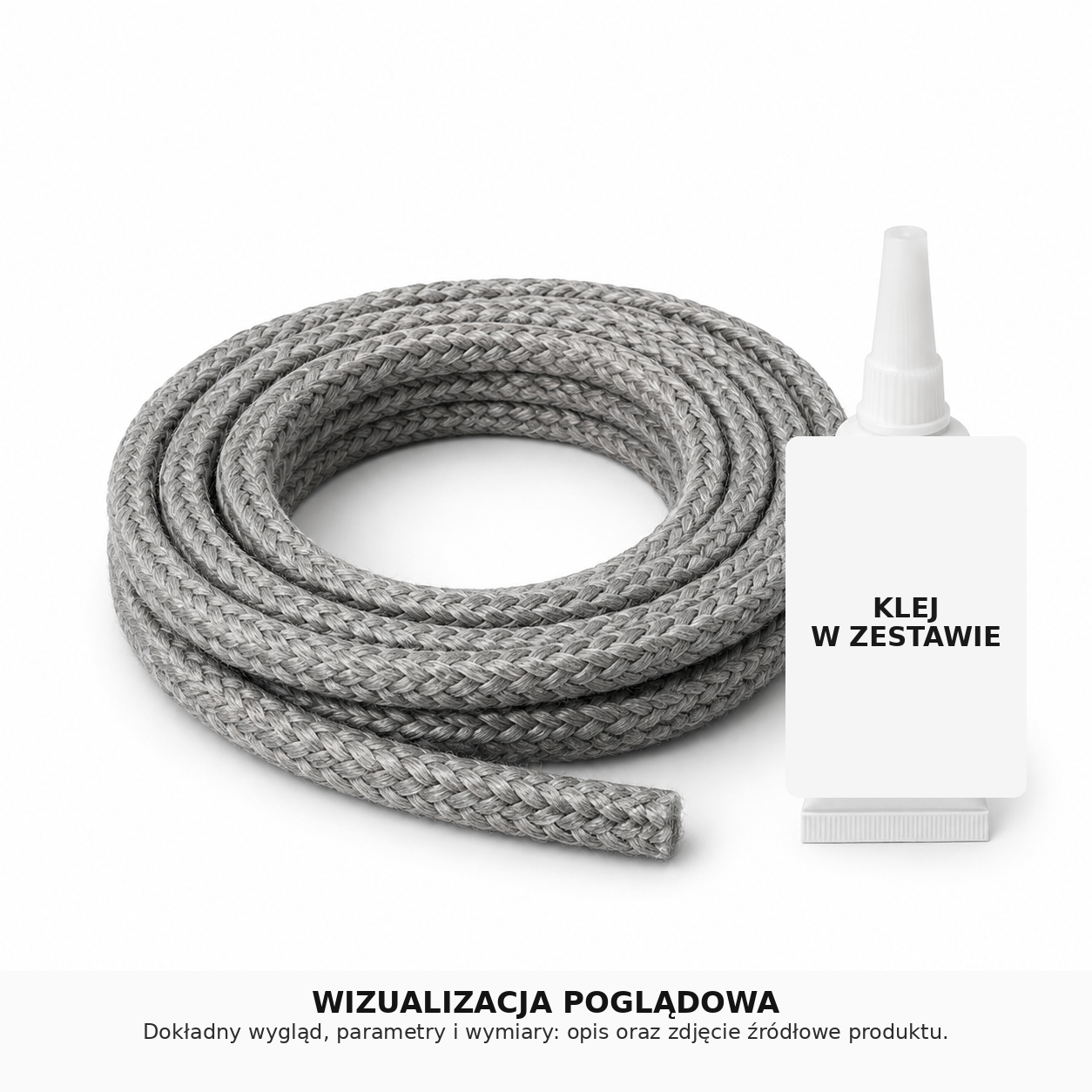 Zestaw uszczelniający 6 mm – wizualizacja poglądowa, parametry w opisie produktu