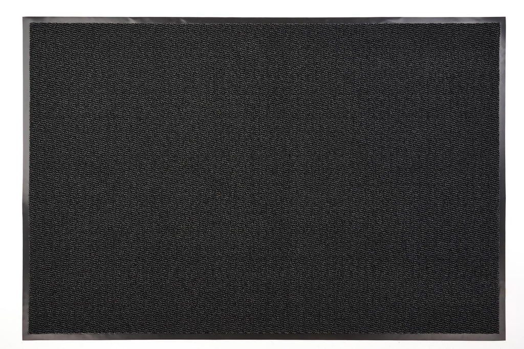 Wycieraczka pod Drzwi 40x60 cm Antracyt Wewnętrzna Mata Do Butów Antypoślizgowa