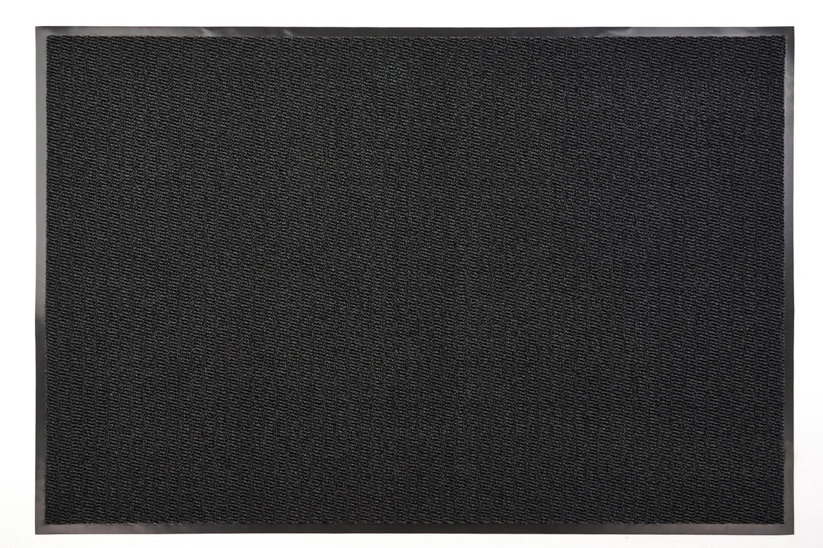 Wycieraczka pod Drzwi 40x60 cm Antracyt Wewnętrzna Mata Do Butów Antypoślizgowa